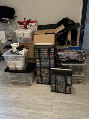 Iso 60 sarjan Lego-kokoelma: Technic, Star Wars, LOTR..