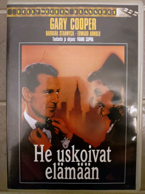 He uskoivat elämään (Suomi-DVD) Frank Capra, Gary Cooper
