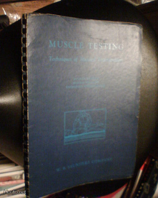 Daniels ym.: MUSCLE TESTING ( 4 p. 1949 USA ) Sis.pk:t