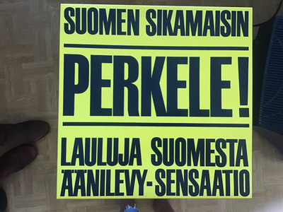 Perkele lauluja Suomesta LP