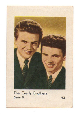 Purkkakuva Serie X n:o 42 THE EVERY BROTHERS