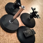 Pöytätelineet mikrofoni/kaiutin + Yamaha BMS-10A + adapterit - pikkukuva 1