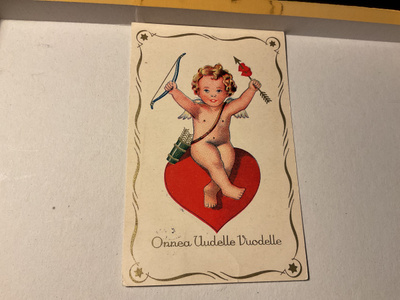 Postikortti Hyvää Uutta Vuotta! 1933