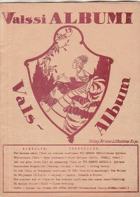 Valssi-albumi, Vals-album, mm. Garbo-valssi.