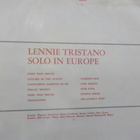 LENNIE TRISTANO - SOLO IN EUROPE M-/EX+ LP - pikkukuva 2