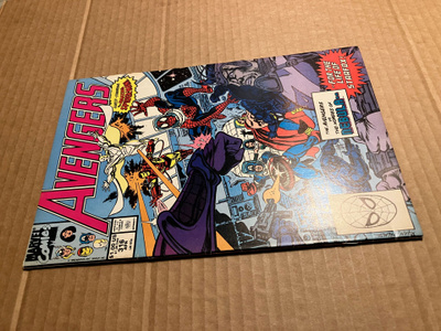 MARVEL AVENGERS 316/1990 HYVÄ