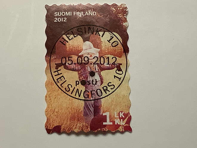 2173 / 2012 Syysuni 4/5 o leimattu loisto