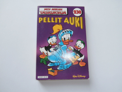 AKU ANKAN TASKUKIRJA 230 PELLIT AUKI
