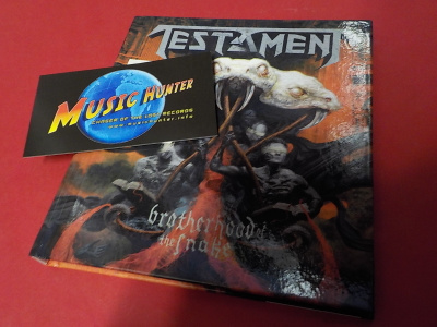 TESTAMENT - BROTHERHOOD OF THE SNAKE UUSI CD