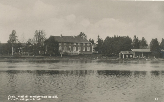 VAALA, Matkailijayhdityksen hotelli -vanha kortti