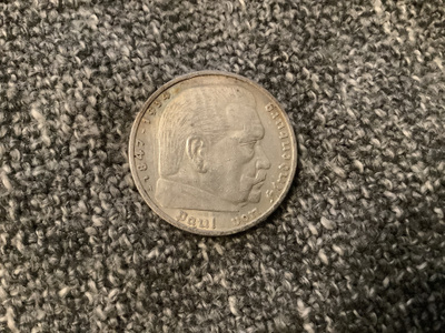 Reichsmarkin raha 1937
