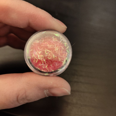 AB pinkki glitter