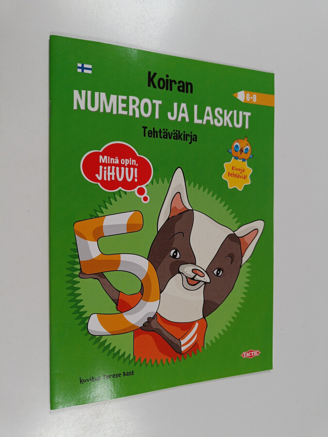 Koiran numerot ja laskut : tehtäväkirja 6-8