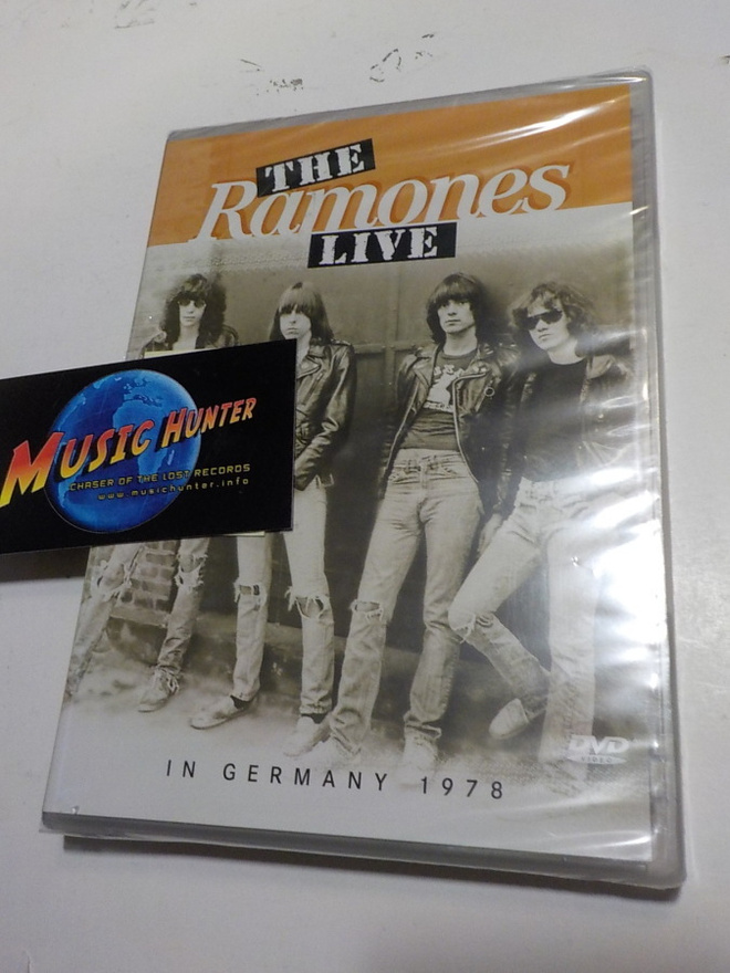 THE RAMONES - LIVE IN GERMANY 1978 UUSI DVD