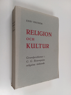 John Vikström : Region och kultur : Grundproblemet i G. G...