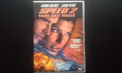 DVD: Speed 2 - Vaara Iskee Vesillä (Sandra Bullock 1997)