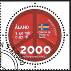 Åland 2000  ÅBL 4  Millenium 3,40 mk EP leima LaPe 165 - pikkukuva 1