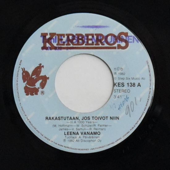 Single: Vanamo, Leena Rakastutaan, jos toivot niin / Ilman..