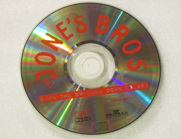The Jone's Bros. • Burn The Bridges Down CD-Single