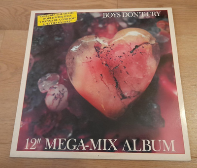 BOYS DON'T CRY - 12" Mega Mix Album LLM 3005 1986 Englanti