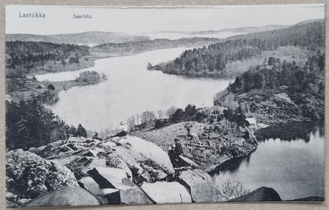 Laatokka saaristo postikortti+negatiivi