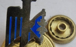 VANHA Ruuvimerkki Mikä lie? Hopeaa 1942?