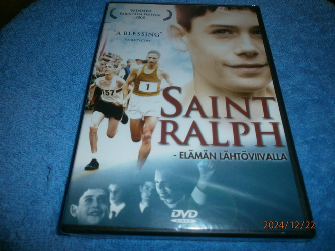 SAINT RALPH -ELÄMÄN LÄHTÖVIIVALLA uusi DVD