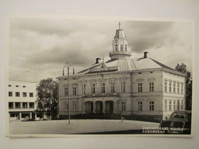 VANHA Postikortti Pietarsaari 1950-l Alkup.Mallikappale