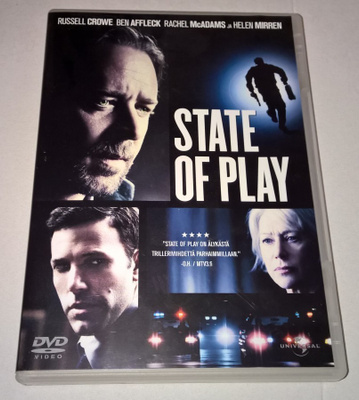 STATE OF PLAY    DVD