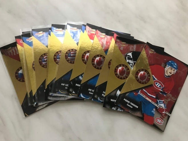 1995-96 Score Border Battle kortteja alkaen 1.50e/kpl