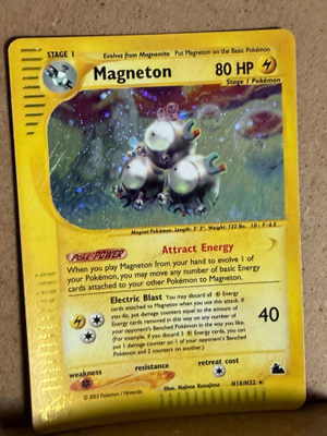Pokémon Magneton H18/H32 Aquapolis Holo Rare