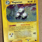 Pokémon Magneton H18/H32 Aquapolis Holo Rare - pikkukuva 1