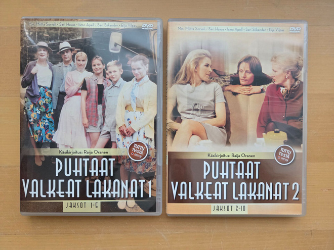 PUHTAAT VALKEAT LAKANAT . DVD . 1 & 2 .