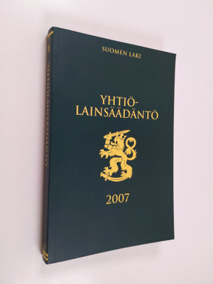 Yhtiölainsäädäntö 2007