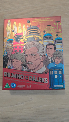 Dr.who and the daleks .4k uhd & blu-ray.poksi