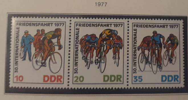 DDR 1977 - Rauhanajo  ++ 3-rivilö