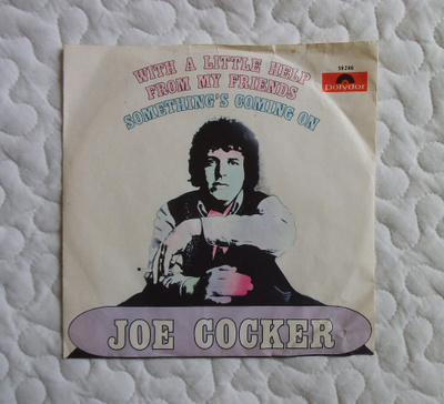 Joe Cocker – With A Little Help From My Friends - 7" Single
