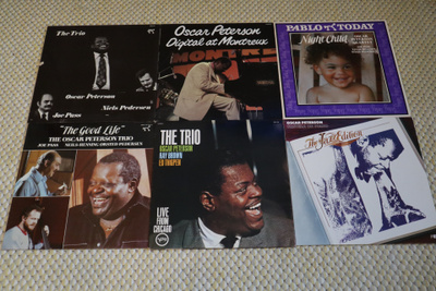 NIPPU 5: Oscar Peterson -LP:tä x 6kpl