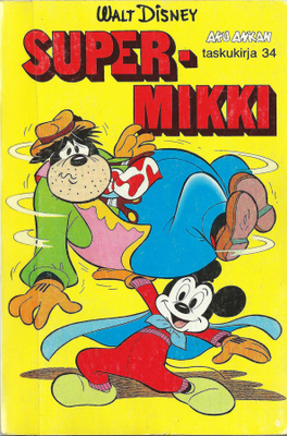 Aku Ankan taskukirja 34: Supermikki, 1. painos