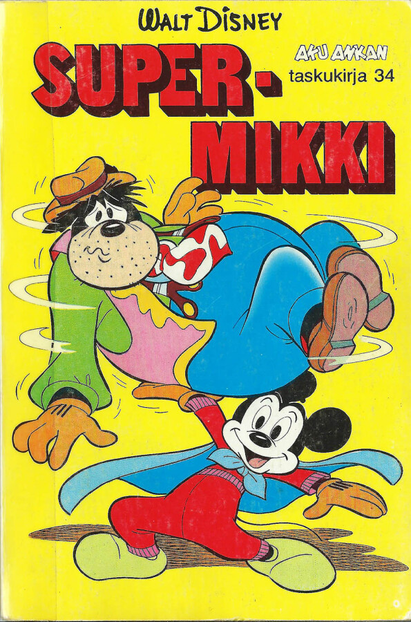 Aku Ankan taskukirja 34: Supermikki, 1. painos