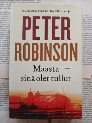 Peter Robinson - Maasta sinä olet tullut (sid.)