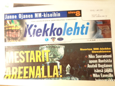 Kiekkolehti Nro 13/2002 (13.12)