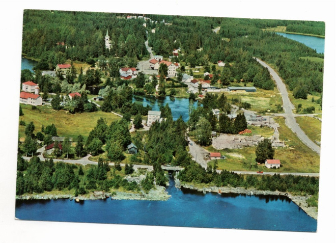 Savonranta: ilmakuva ( Tmi Karhumäki n:o 6036,väri)