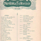 Och hafvets unga tärna, F. Pacius, nuotit, yli 100 v. - pikkukuva 2