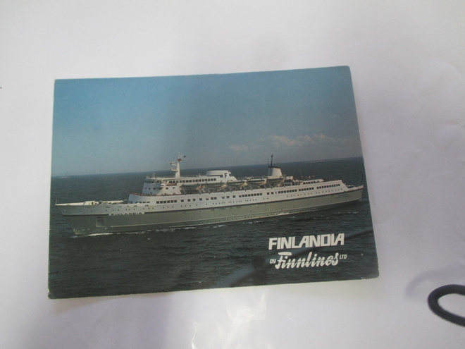 FINLANDIA - vanha postikortti : FINNLINES