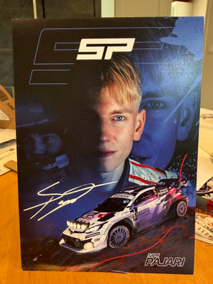Rallin maailman mestari pajariautograph!