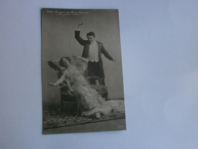 Edith Buemann & Henry Seeman, operettitähdet, p. 1907 Suomi