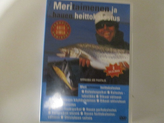DVD MERITAIMENEN JA HAUEN HEITTOKALASTUS