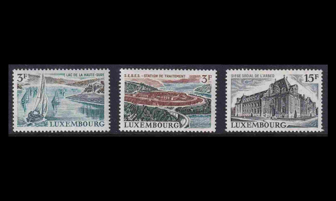 Luxemburg 832-4 ** Maisemia (1971)