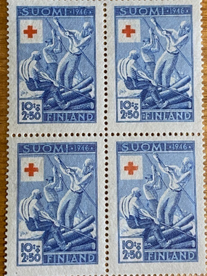 PR 1946 10MK+2,5MK NELIÖ**